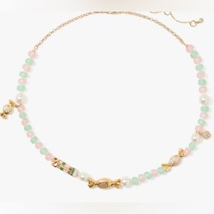KATE SPADE Treat Yourself Candy Charm Necklace NEW w/dust bag